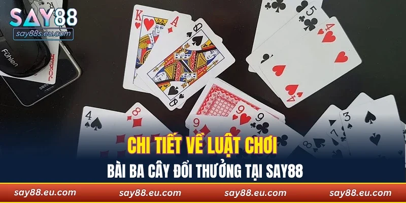 Chi tiết về luật chơi bài ba cây đổi thưởng tại SAY88
