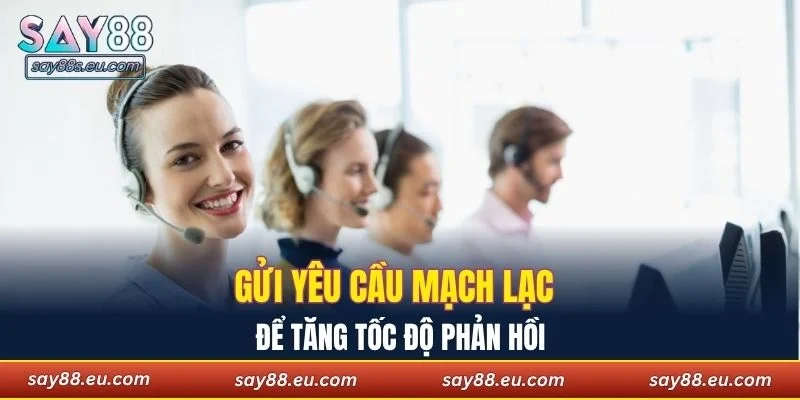 Gửi yêu cầu mạch lạc để tăng tốc độ phản hồi