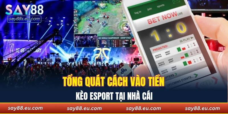 Tổng quát cách vào tiền kèo Esport tại nhà cái